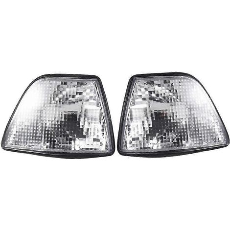 Clignotants avant à lentille claire pour BMW Série 3 E36 (1992-1998) Édition C (1/5)