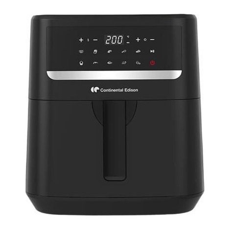 Friteuse a air sans huile - CONTINENTAL EDISON - CEFR240092L - 1800 W - 9,2 L - Noir (1/5)