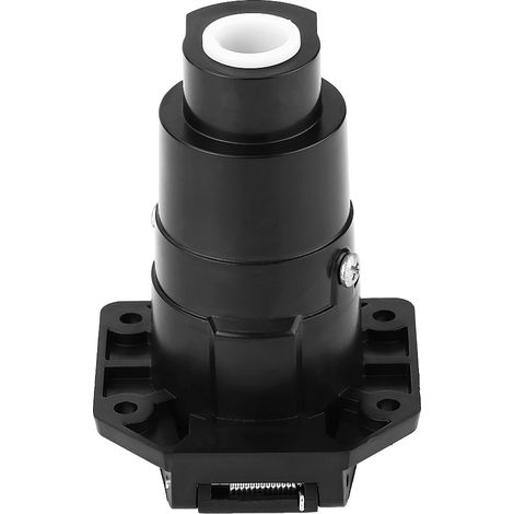7-poliger runder Anhängerstecker, 7-poliger Flachsteckeradapter, Wohnwagen- und Anhängerkupplungs-Anschlussdose (1/5)