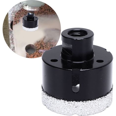 Vakuumgelöteter Diamantbohrer M14, schwarzgelöteter Bohrer M14, 60 mm (1/5)