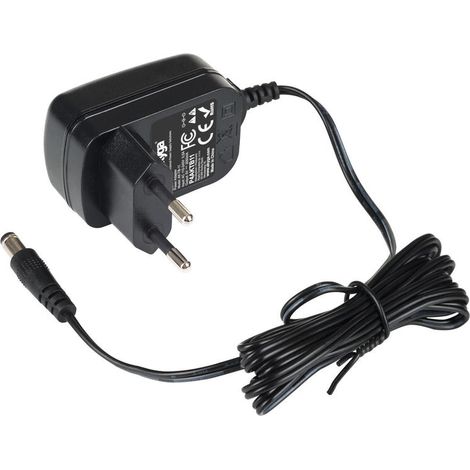 Fuente de alimentación conmutada Akyga AK-TB-11 de 9 V 1 A, 5,5 x 2,1 mm, para router y tablet. (1/4)