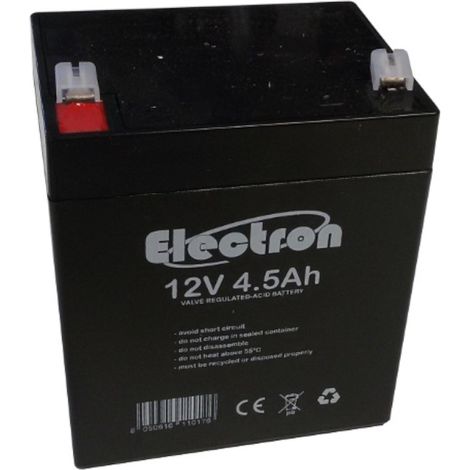 Batteria al piombo ermetica 12V 4,5Ah