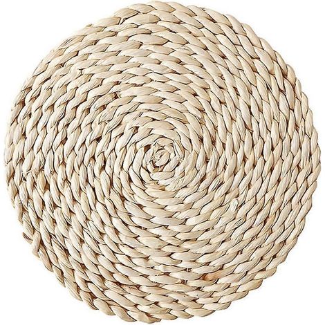 2026 Set de table tissé en son de maïs, isolant thermique, dessous de plat, dessous de plat (1/5)