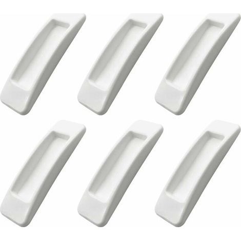 HONORNIC - poignées auto-adhésives pour porte coulissante avec rubans adhésifs double face pour armoires, fenêtres, réfrigérateurs, tiroirs,