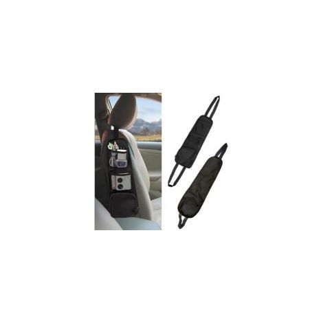 Organizzatore laterale per auto, organizer laterale per sedile auto, borsa multifunzionale da appendere per sedile auto, borsa portaoggetti per sedile auto, vano portaoggetti per auto - Crezuo