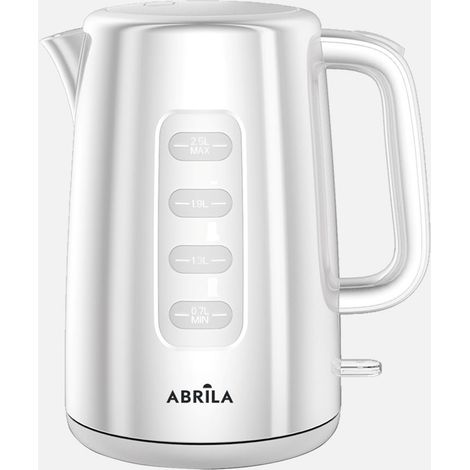 Bouilleur d'eau électrique HULEX blanc 2,5L 2200W avec base tournante et poignée froide