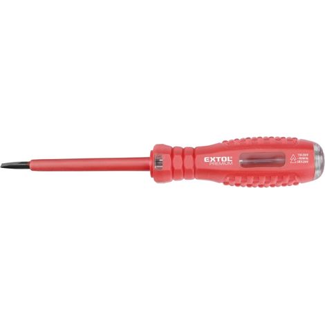 EXTOL PREMIUM Tester di tensione 80-500 V (-), 160 mm 8831203 (1/3)