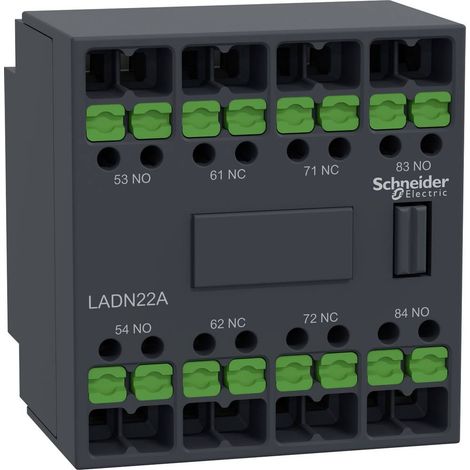 SCHNEIDER ELECTRIC LADN22A BLOC DE CONTACTS AUXILIAIRES 1 PC(S)