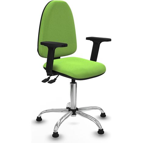 Sedia da Ufficio Piqueras y Crespo A√Ωna AS bali pistacho brazos 2D base cromada topes Pistacchio (1/5)