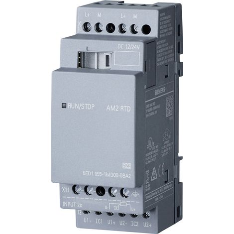 Siemens LOGO AM2 RTD 0BA2 SPS-Erweiterungsmodul 12 V/DC, 24 V/DC