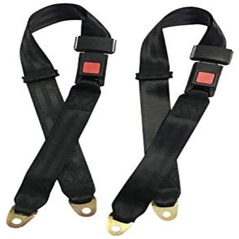 Set of 2 adjustable seat belts for wheelchairs - For karts and golf carts (1/4)