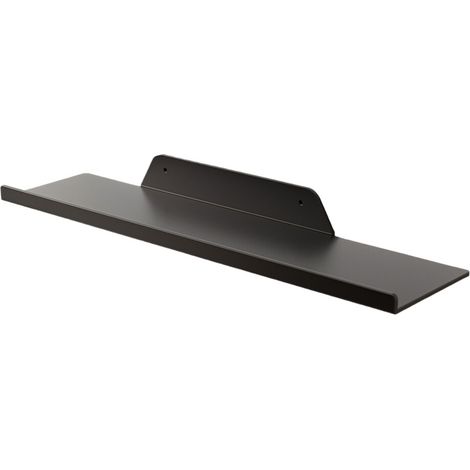 Mensola portaoggetti da parete dal design contemporaneo, realizzata con materiali resistenti - 50 cm