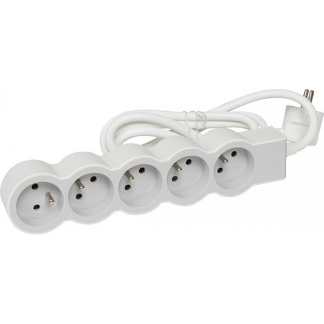 Bloque 5 Enchufes+ Std 1,5m B/g