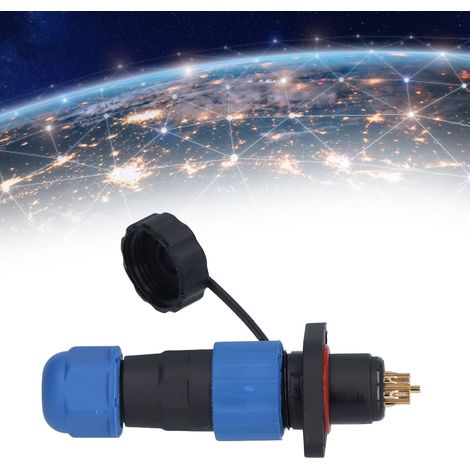 SP13 Flanschstecker, wasserdicht, für die Luftfahrt IP68, Stecker und Buchse, 7 Pins (1/5)
