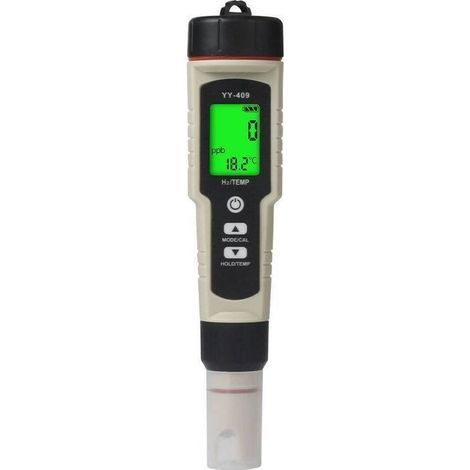 pH Chlore Mètre Piscine 7-en-1 . Testeur PH Chlore Salinité ORP TDS EC Température . Tester Qualité Eau de haute précision avec fonction ATC pour piscines . eau potable . aquarium . hydroponie