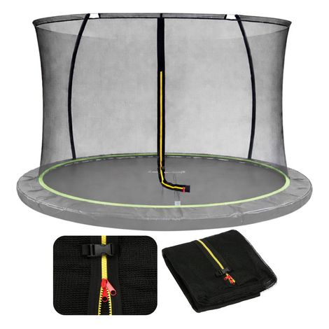 Filet intérieur pour trampoline Sport Max 16ft Rose (1/5)
