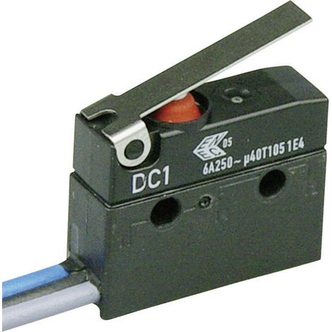 ZF DC1C-C3LB Mikroschalter DC1C-C3LB 250 V/AC 6 A 1 x Ein/(Ein) IP67 tastend 1 St.