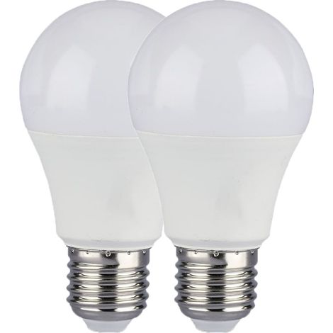 V-TAC E27 9W A60 LED-Glühbirne, 3-stufig dimmbar, Naturweiß (Blisterpackung mit 2 Stück) (1/5)