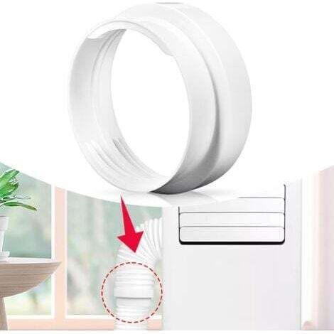 BARKBUSTERSConnecteur de 130 mm à 150 mm, rallonge de tuyau de climatiseur universel, adaptateur d'échappement de climatiseur portable (1/5)