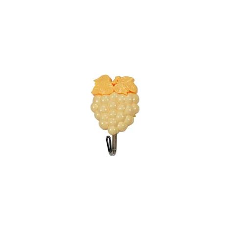 Ganci Adesivi Plastica Frutta Uva 50 MMX80H., in Blister da PZ.2 Xtra