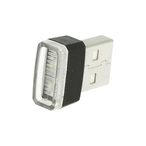 Mini Luce Led Universale Colore Blue Atmosfere Decorativi Per Auto PC Notebook 5V 1W (1/3)