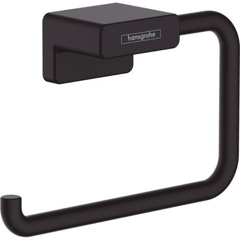 Hansgrohe AddStoris - Portarrollos, negro mate 41771670 (1/3)