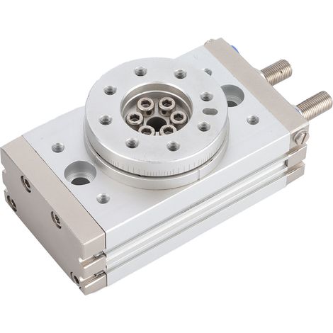 Vérin pneumatique rotatif à crémaillère double effet 30mm MSQB30A, actuateur pendulaire compact pour automatisation industrielle (1/5)