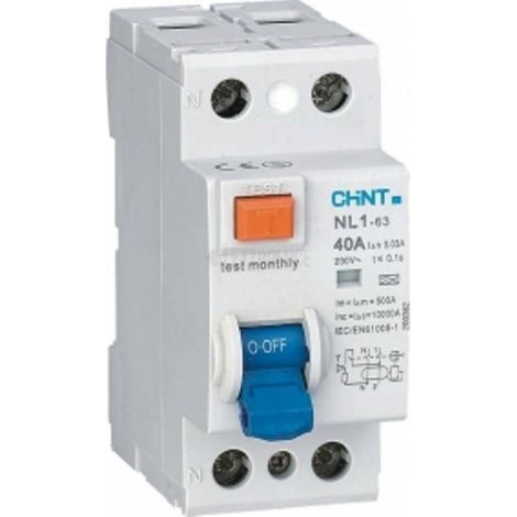 Chint differenziale puro tipo ac 2p 40a 300ma 200219 61232
