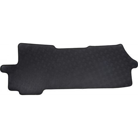 Tapis de voiture utilitaire - Sur Mesure pour CITROEN Jumper / PEUGEOT Boxer / FIAT Ducato (Dès 04/2006) - 1 pièce - Tapis de sol antidérapant pour utilitaire - Souple - 100% Caoutchouc (1/5)