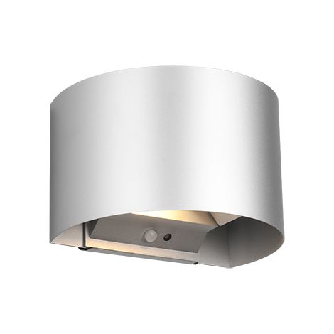 Applique da esterno LED 2 luci, metallo, titano, 16x10x11,5 cm, Talent (1/4)