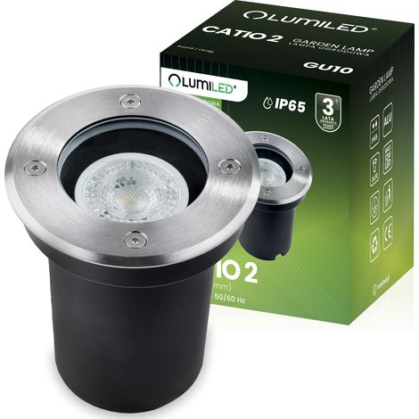 Bodeneinbauleuchte GU10 IP65 IK09 Rund CATIO 2 LUMILED