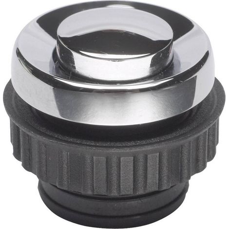 Grothe Klingeltaster Protact bouton de sonnette chrome (1/2)