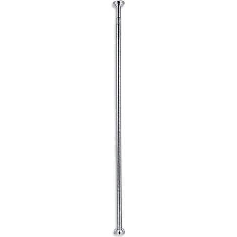Barre Télescopique - Acier Inoxydable - 45 À 75 Cm - Barre De Rideau De Douche Sans Perçage - Barre De Suspension Réglable Par Rotation - Pour Salle De Bain Chambre Cuisine