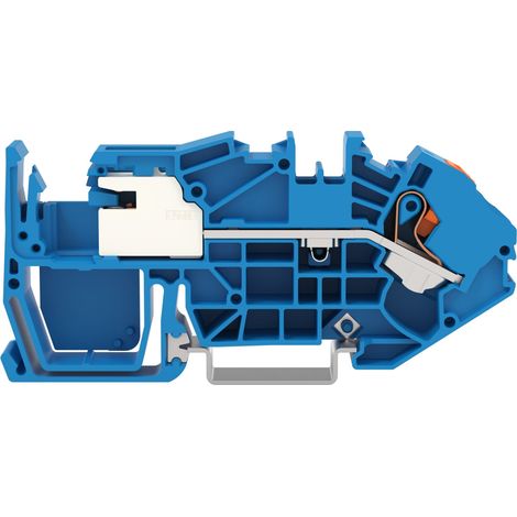 WAGO Trennklemme 1-Leiter-N 16mm² Drücker blau 2216-7714 (1/3)
