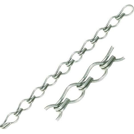 Chaînette Galva Fenox 31 cm pour le palissage (100 pièces)