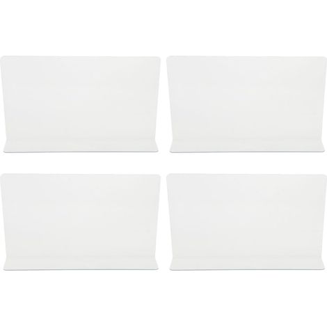 Lot de 4 Pare-éclaboussures Transparente 40 X 12 X 4 Cm en Plastique, Protection Étanche Anti-éclaboussures pour Coin de, Accessoires Salle de Bain Pratiques (1/5)