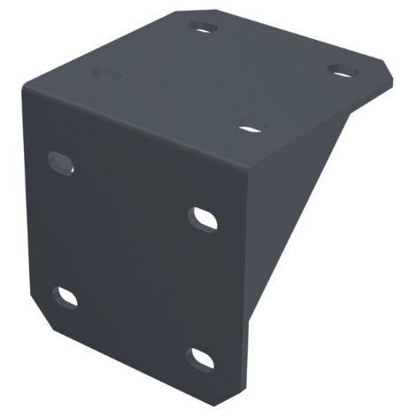 HOME DELUXE - Deckenhalterung ERA für Markisen - 1 Stück, Farbe: Anthrazit, inkl. Dübel I Terrassenüberdachung Sonnenschutz Windschutz Deckenhalterung Markisenhalterung Deckenmontage Deckenbefestigun