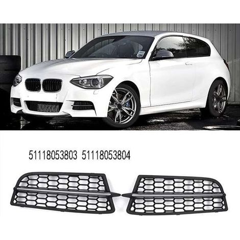51118053803 is applicable to the lower left grille of 2011-2015 BMW F20 and F21. (1/4)