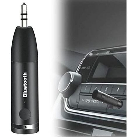 Adaptateur Bluetooth V5.0 UlisemAux, récepteur jack 3,5 mm, mains libres, streaming audio, systèmes stéréo, enceintes, casques (1/4)