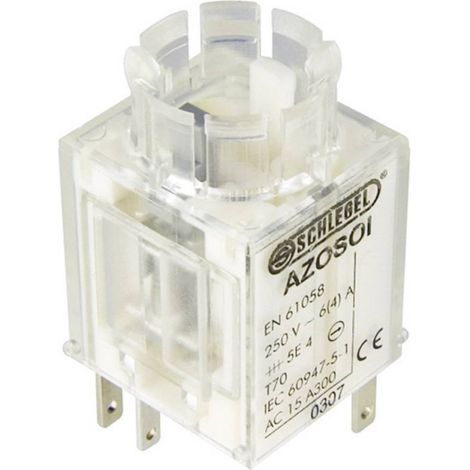 Schlegel AZOSOI Elemento di contatto 2 NC, 1 NA Momentaneo 250 V/AC 1 pz.