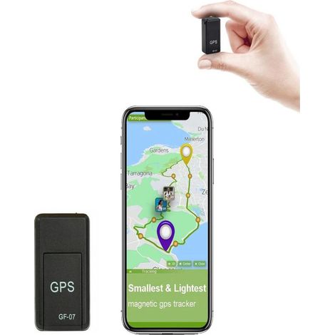Mini rastreador GPS magnético – Grabador y localizador – Para vehículos o personas – Posicionamiento inteligente