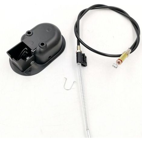 Poignée de Rechange Universelle en aluminium pour Fauteuil inclinable Levier de déblocage Poignée en métal avec Ressort et câble (1/3)
