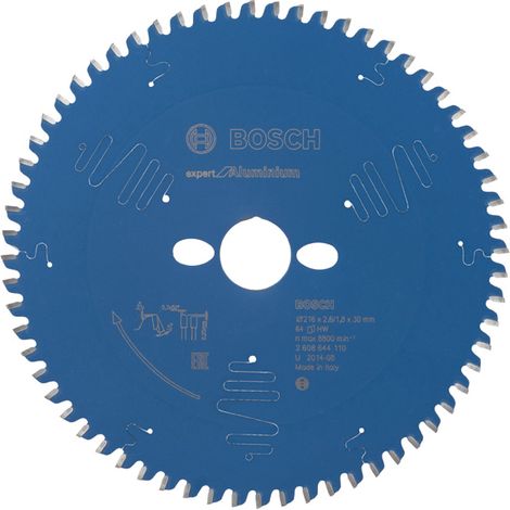 Bosch Accessories Expert for Aluminium 2608644110 Kreissägeblatt 216 x 30 x 1.8 mm Zähneanzahl: 64 1