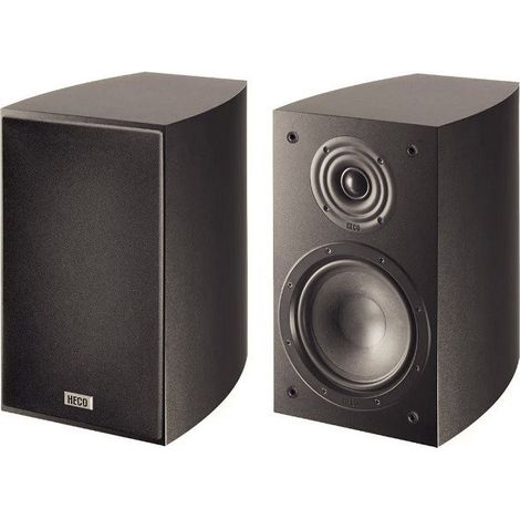 Heco Victa Elite 302 Black Pair, Couleur : noir (Victa ELITE 302 black pair)