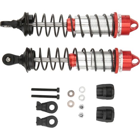 Amortisseur arrière professionnel en alliage d'aluminium pour modèles RC ARRMA 1/7 et 1/8, amortisseur de choc rouge (1/5)