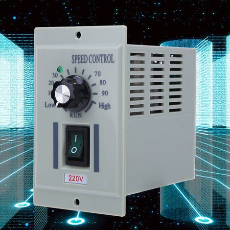 Miniatur-Drehzahlregler mit Permanentmagnet (DC-51), Eingangsspannung 220 V, Ausgangsspannung DC 0-180 V (1/5)