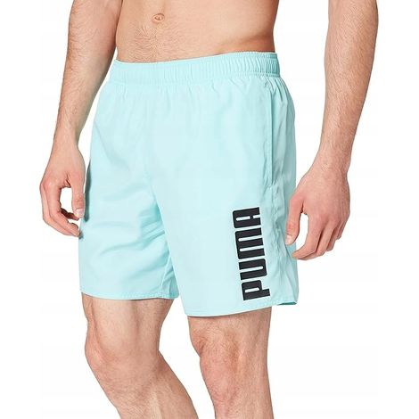 Pantalones cortos Puma Y8000 para hombre con cordones, logo y bolsillos, talla M (1/4)