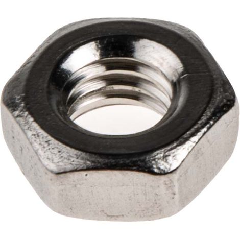 Écrou hexagonal RS PRO, M4, Acier Inoxydable A4 316 ( Prix pour Sachet de 100 )