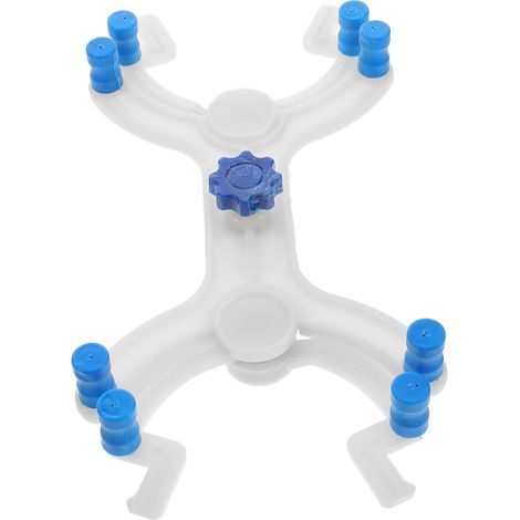 Pince de Laboratoire Réglable en Plastique Blanc pour Burettes, Support Fiable et Multifonction pour Titrage en Chimie, Facile à Utiliser (1/5)