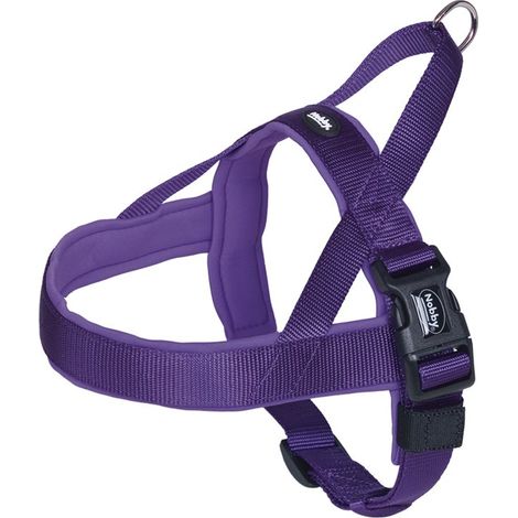 Nobby Classic Preno, pettorina norvegese per cani, 68-85 cm + 54 cm/40-45 mm. Colore: viola (1/3)